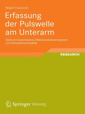 cover image of Erfassung der Pulswelle am Unterarm